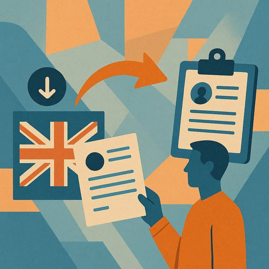 Darbo stažo perkėlimas iš UK